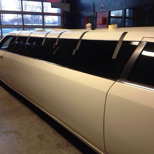 Stretch limousine ruiten vervanging