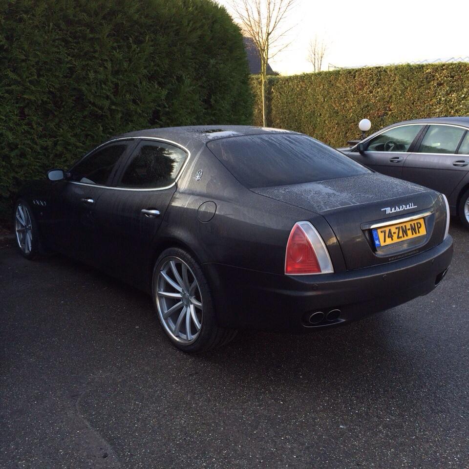 Maserati Quattroporte – ruit vervangen & ramen tinten