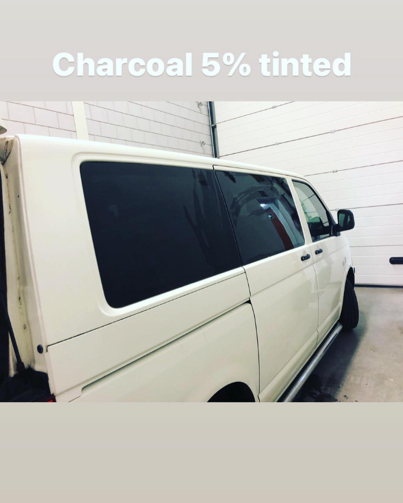 VW T5 Transporter – Charcoal 5% folie