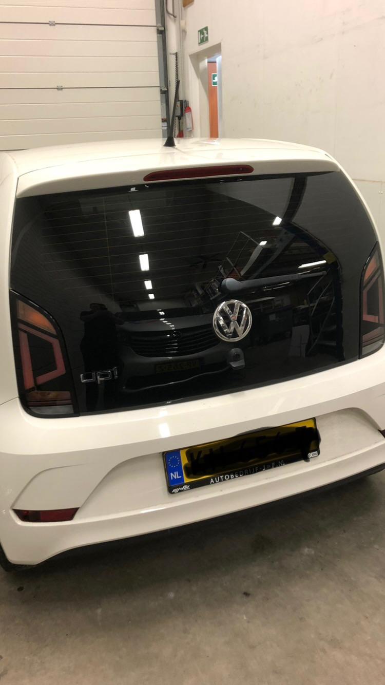 VW Up – getinte achterruit, 5% folie